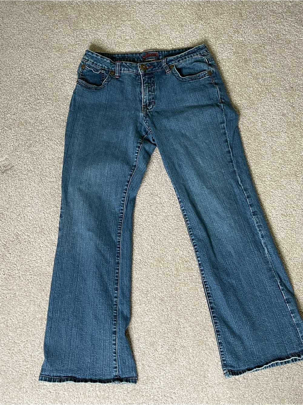Jag Jeans Women's Blue Flare Denim